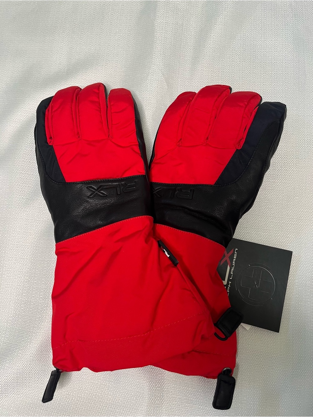 Ralph Lauren RLX Men's Winter Ski Gloves Gore-Tex Primaloft Wool Gorpcore